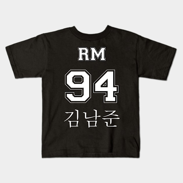 BTS - RM Kids T-Shirt by IKIGAISEKAI